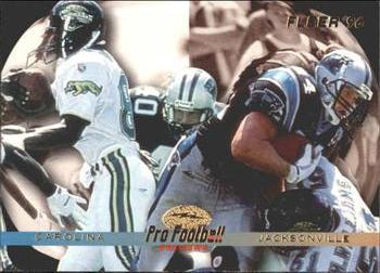 Desmond Howard / Bob Christian Carolina Panthers / Jacksonville Jaguars 1996 Fleer NFL Pro Football Previews #185